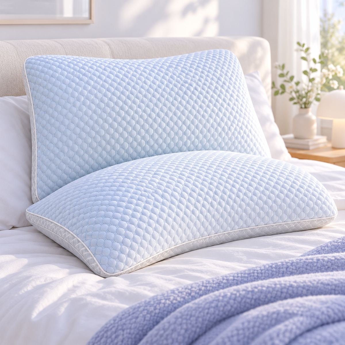 Nexly CloudPillow™ | Premium 2-Pack Support Pillow Set