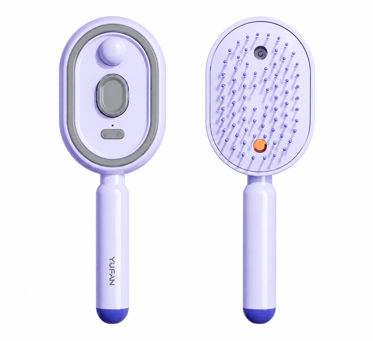 Electric Scalp Massage Hair Brush with Spray Function